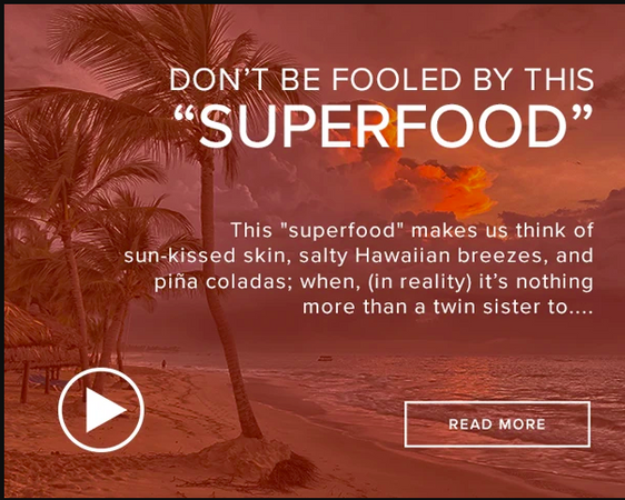 THE "SUPERFOOD" THAT LIED TO YOU