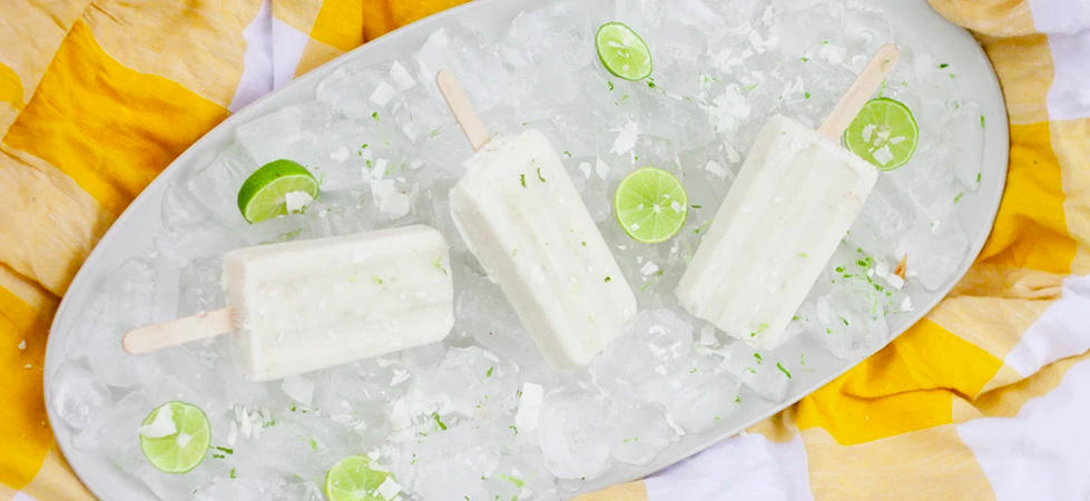 LIME IN THE COCONUT POPSICLES