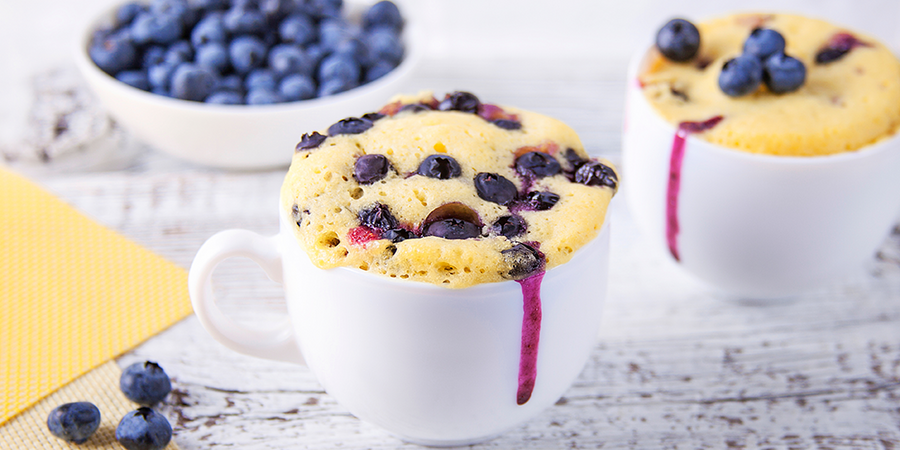 Lakanto's Blueberry Muffin Mix Mug Cake