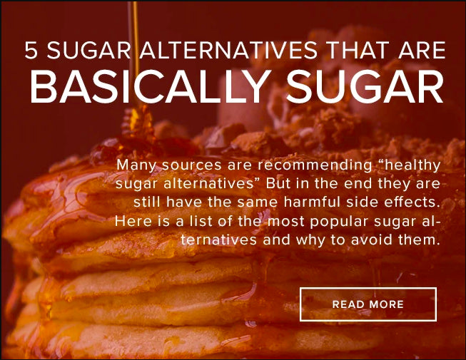 FIVE SUGAR ALTERNATIVES THAT ARE BASICALLY SUGAR