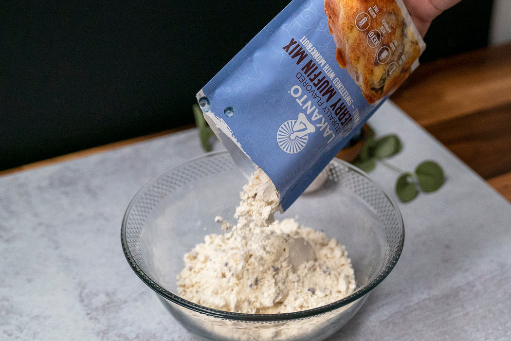 Sugar-Free Blueberry Muffin Mix