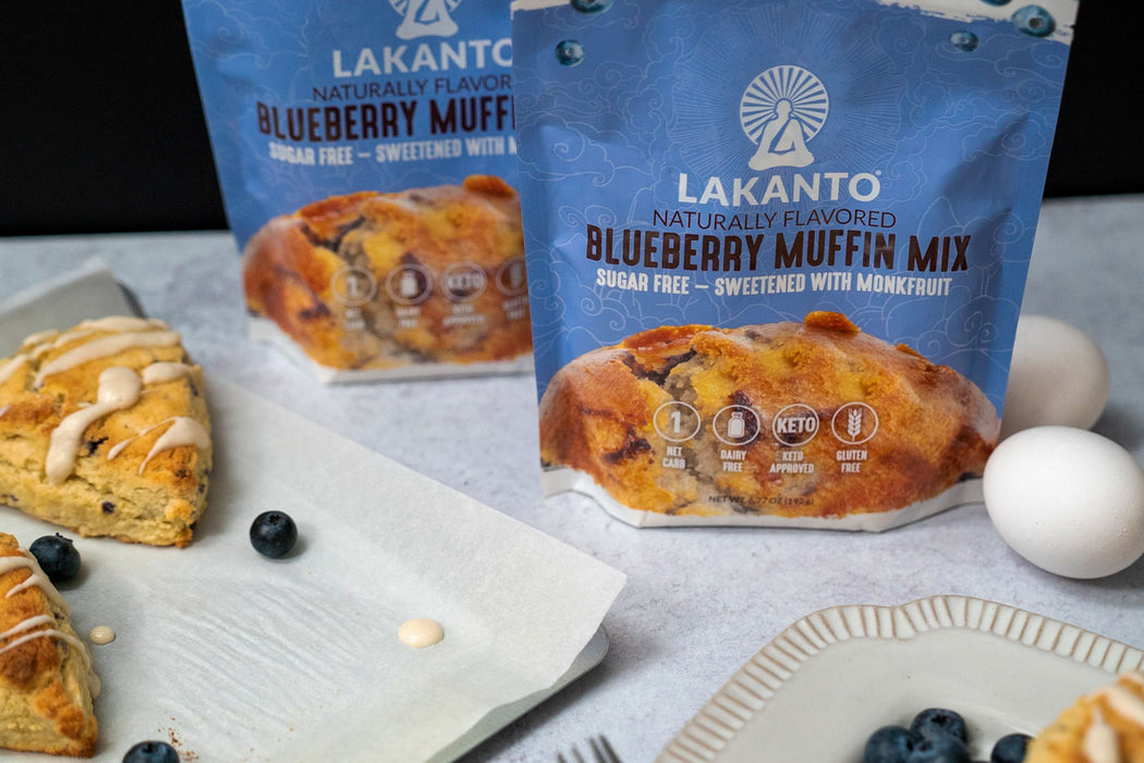 Sugar-Free Blueberry Muffin Mix