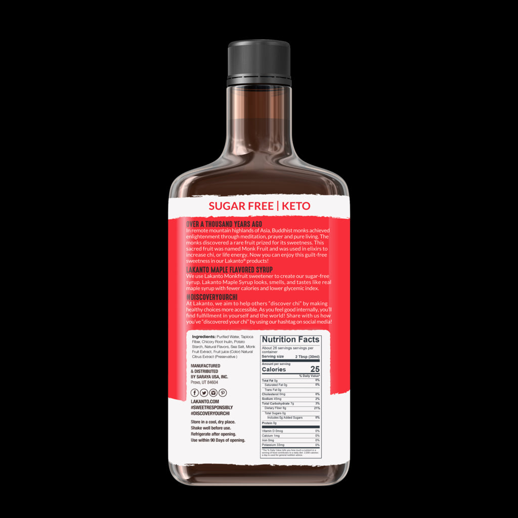 Sugar-Free Maple Flavored Syrup