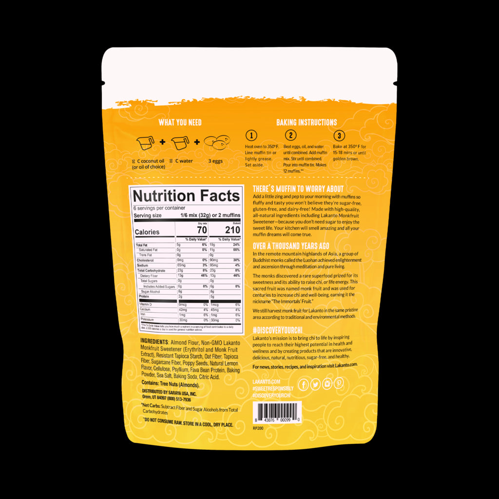 Lemon Poppy Seed Muffin Mix